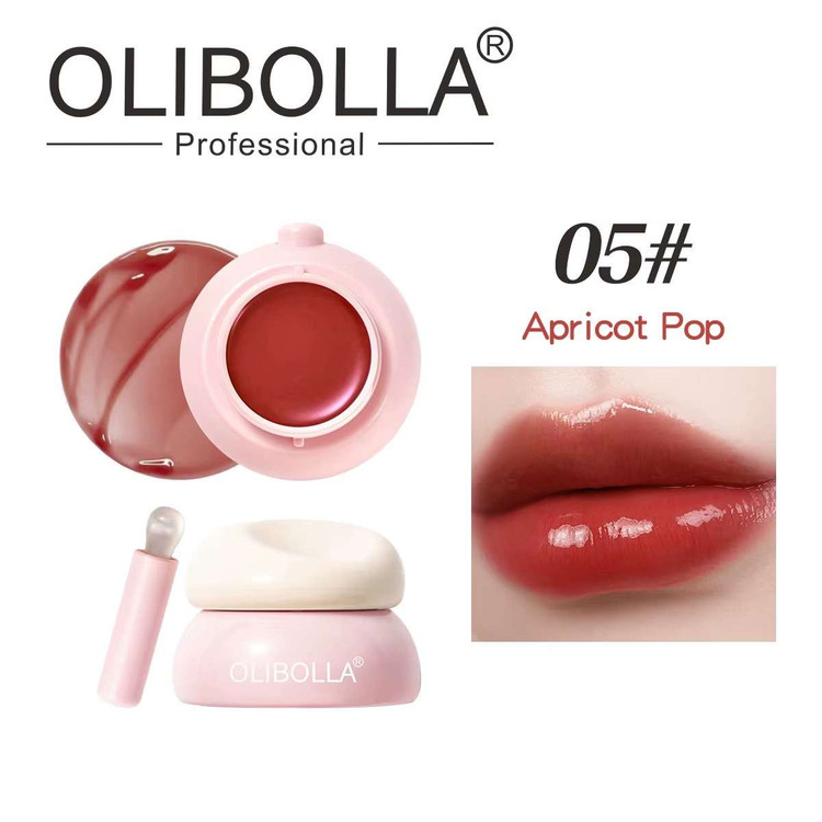 رژ لب مایع اولیبولا مدل مربای لب وزن 3.5 گرم