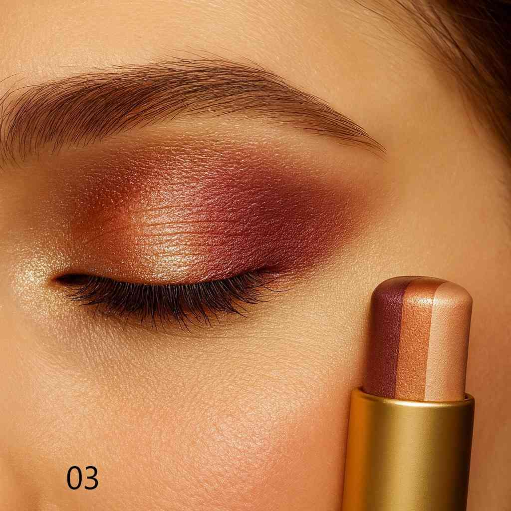 سایه چشم استیکی سه رنگ دراگون رانی وزن 3.5 گرم