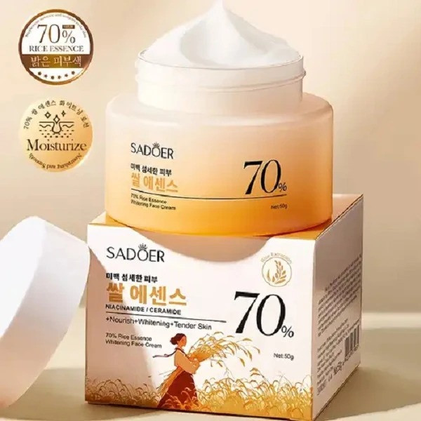 کرم آبرسان و روشن کننده برنج سادور وزن 50 گرم SADOER