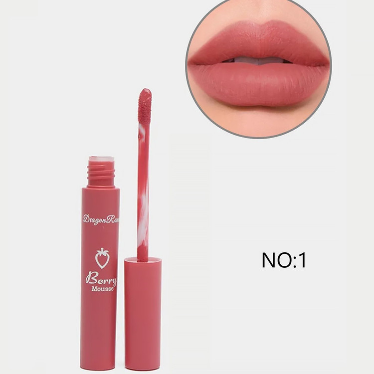 رژ لب مایع دراگون رانی مدل Berry Mousse