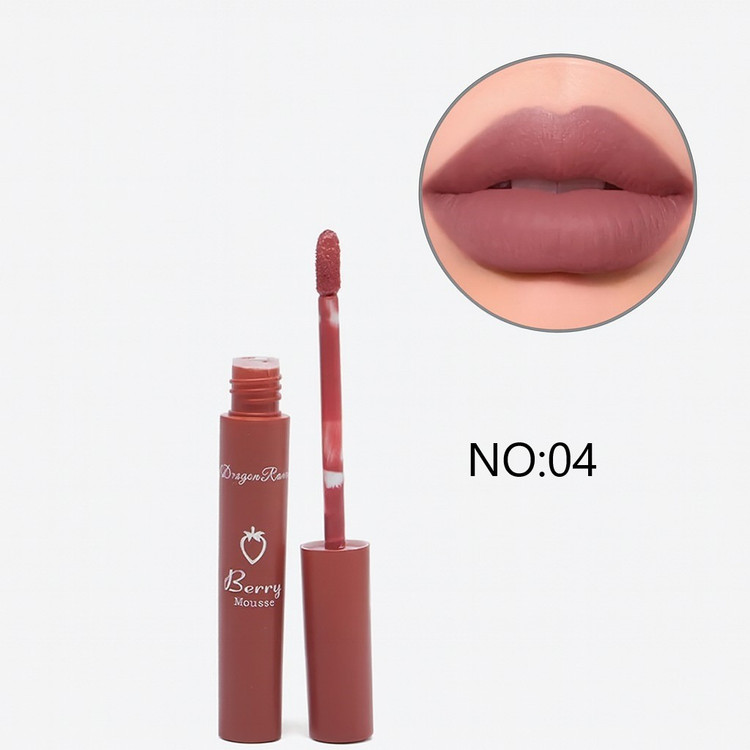 رژ لب مایع دراگون رانی مدل Berry Mousse