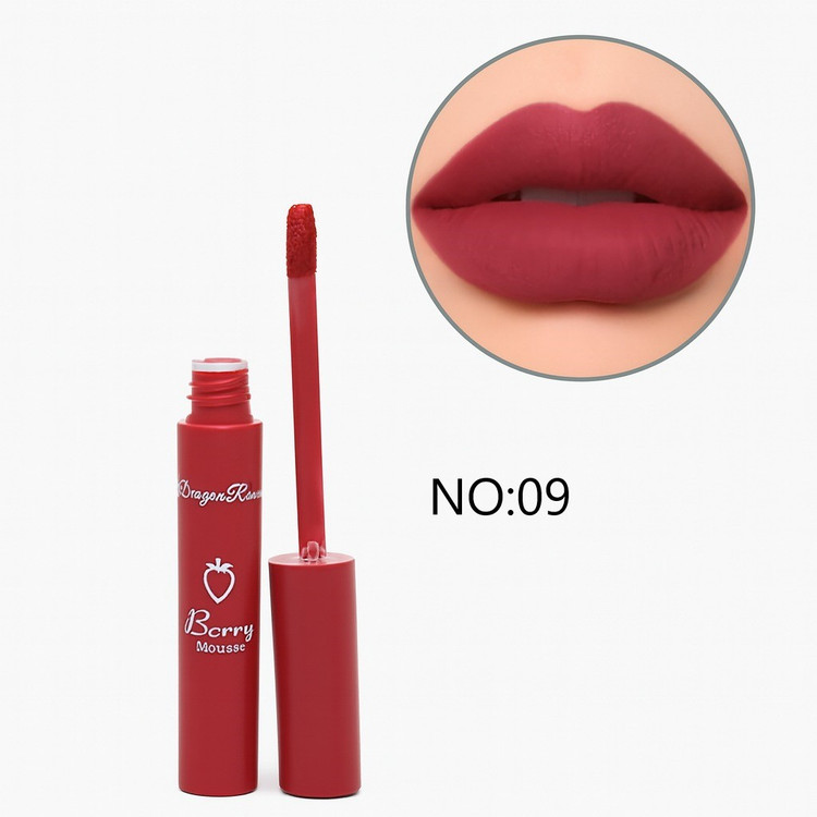 رژ لب مایع دراگون رانی مدل Berry Mousse