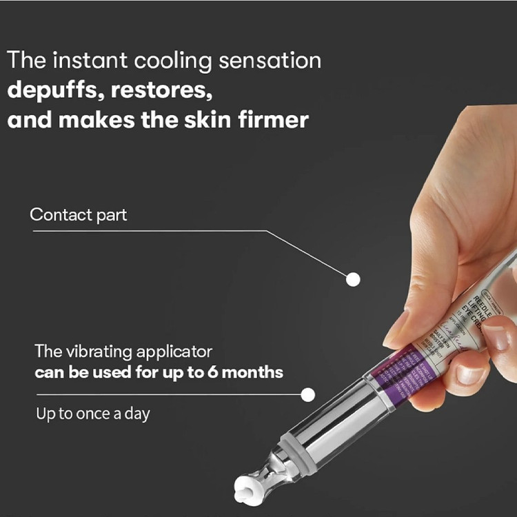 کرم دور چشم لیفتینگ ریدل شات ویبره دار حجم 15 میل