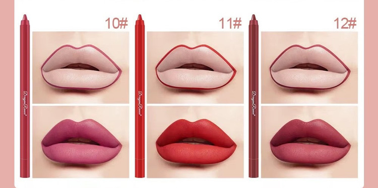 خط لب و رژ لب شمعی دراگون رانی