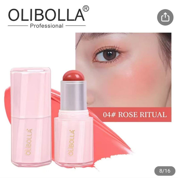 رژگونه استیکی اولیبولا وزن 6 گرم OLIBOLLA