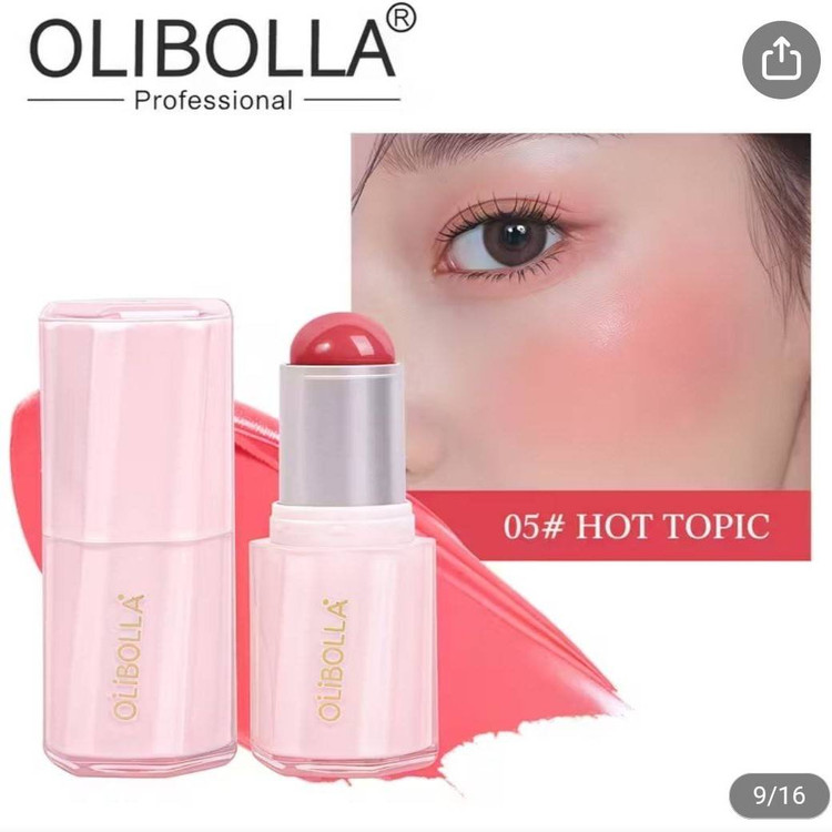 رژگونه استیکی اولیبولا وزن 6 گرم OLIBOLLA