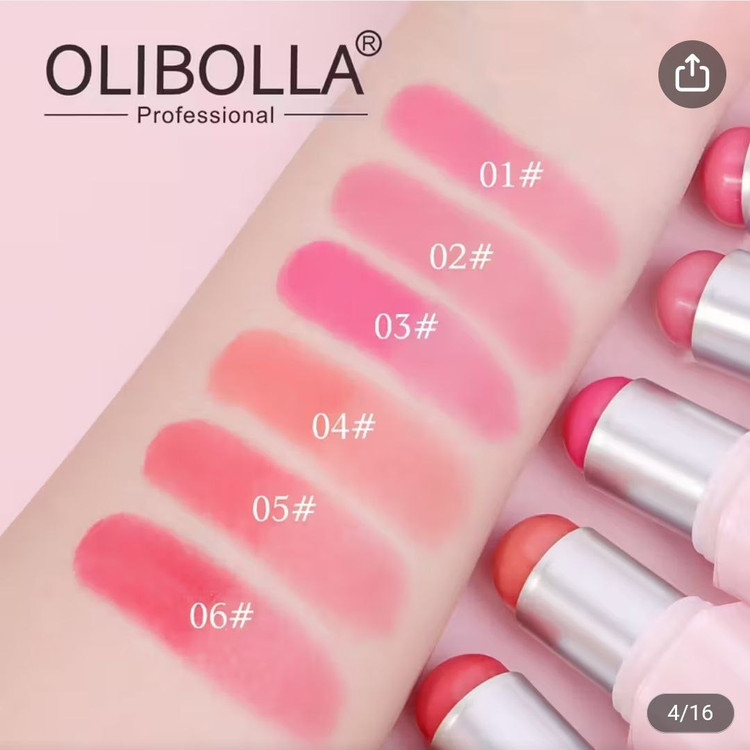 رژگونه استیکی اولیبولا وزن 6 گرم OLIBOLLA