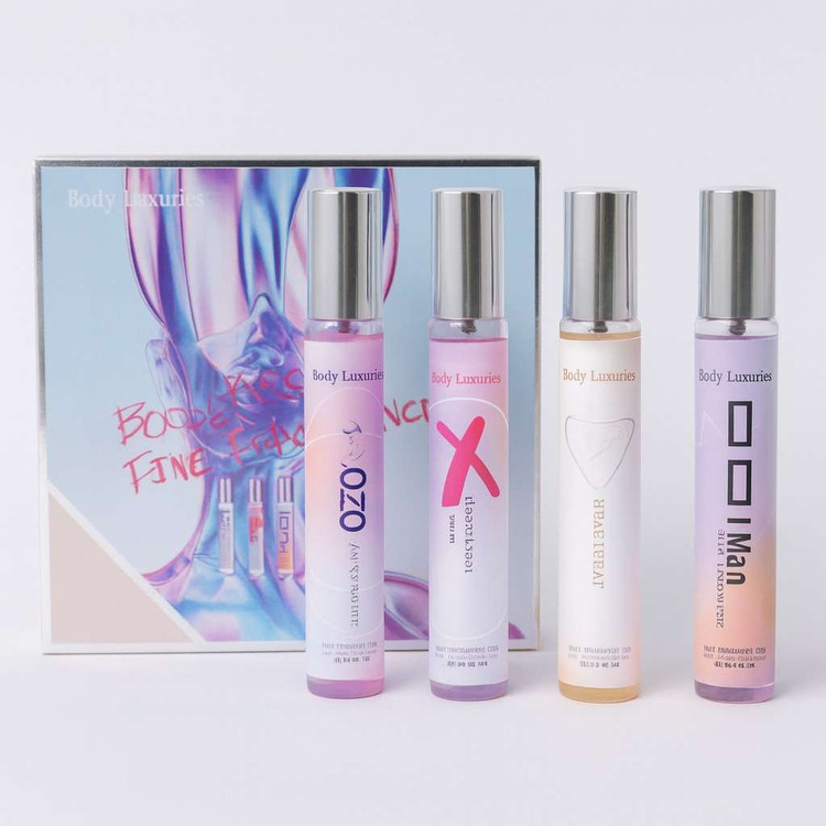 گیفت باکس بادی میست زنانه 4 عددی بادی لاکچری مدل CF10005