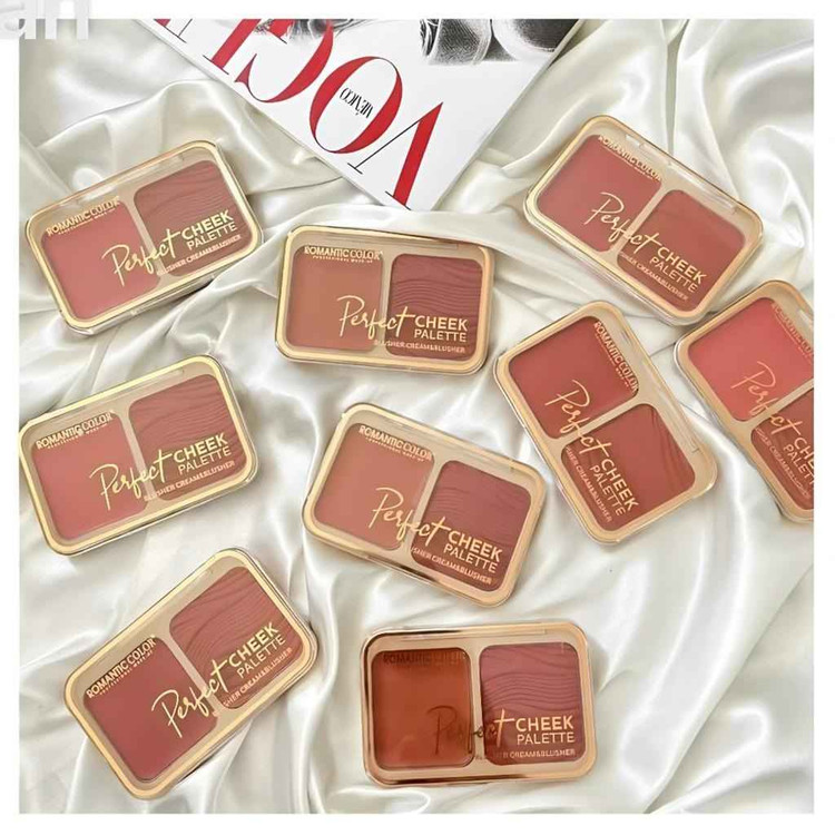 پالت دوقلو رژگونه و رژ لب رومانتیک کالر