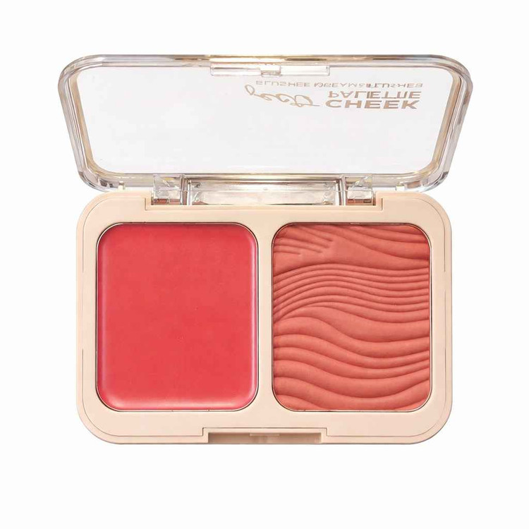 پالت دوقلو رژگونه و رژ لب رومانتیک کالر