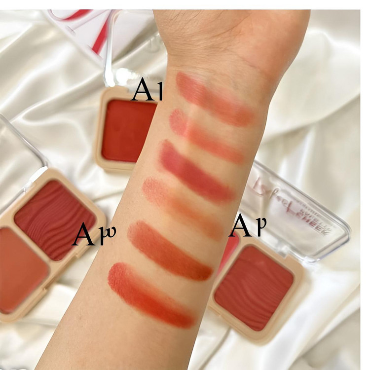 پالت دوقلو رژگونه و رژ لب رومانتیک کالر