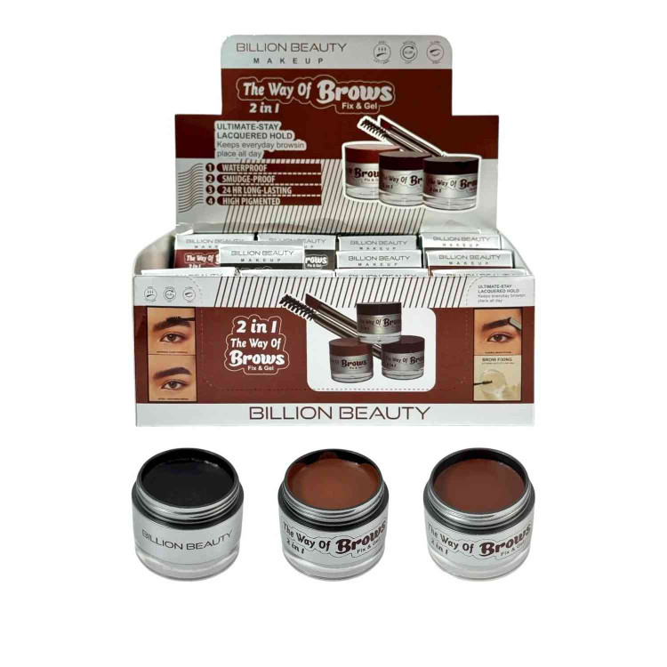 ست دوقلو سایه و ژل لیفت ابرو بیلیون بیوتی