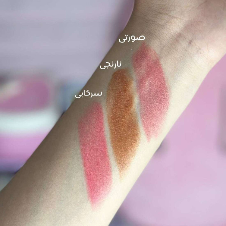 رژگونه استیکی برسدار ریموکو مدل FAMTASTIC BLUSHER