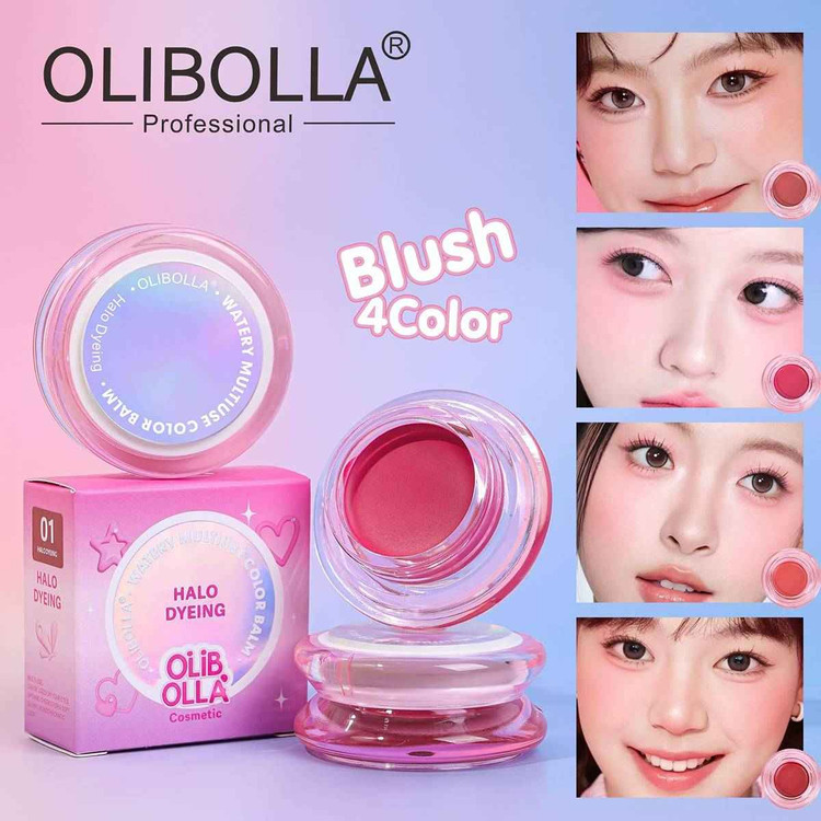 رژگونه کرمی و موس لب اولیبولا مدل WATERY COLOR وزن 8.5 گرم