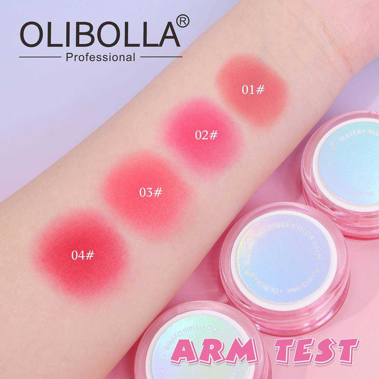 رژگونه کرمی و موس لب اولیبولا مدل WATERY COLOR وزن 8.5 گرم