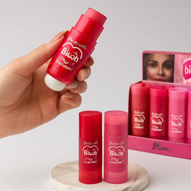 رژگونه استیکی دوطرفه پددار ریموکو