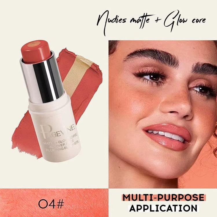 رژ لب و رژگونه استیکی پیج واین مدل CREAM BLUSHER وزن 7 گرم