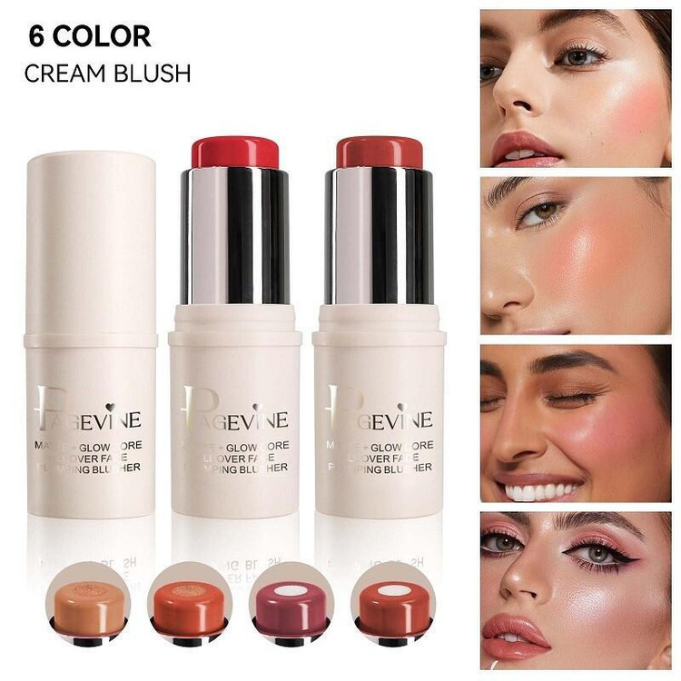 رژ لب و رژگونه استیکی پیج واین مدل CREAM BLUSHER وزن 7 گرم