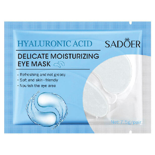 ماسک زیر چشم ورقه ای ضد چروک سادور مدل هیالورونیک اسید وزن 7.5 گرم