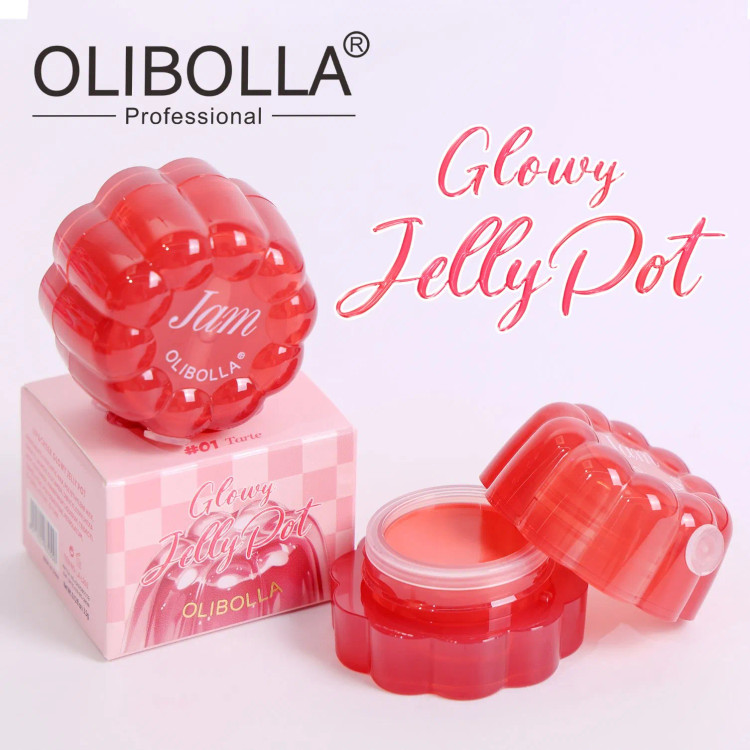 لیپ گلاس ژلی اولیبولا مدل Jelly Pot وزن 3.5 گرم