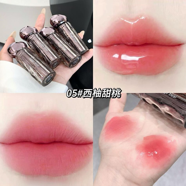 رژ لب خیس مات شونده گی گی بیر مدل پوکه سنگی حجم 3 میل