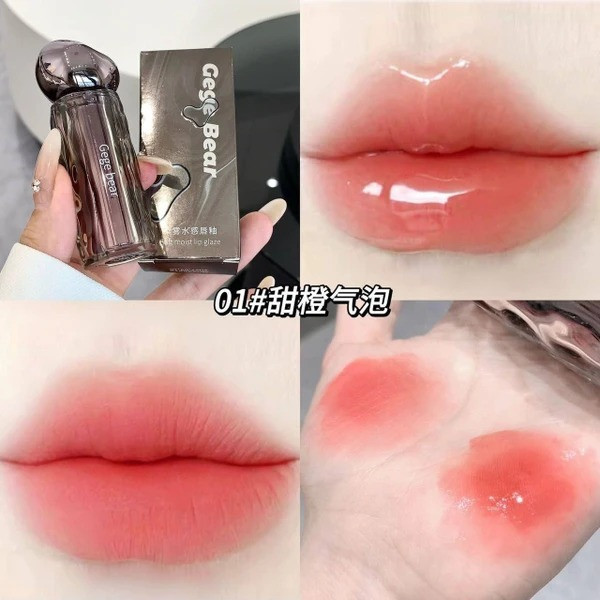 رژ لب خیس مات شونده گی گی بیر مدل پوکه سنگی حجم 3 میل