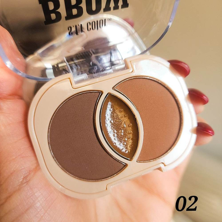 کیت سایه و کرم ابرو S.F.R وزن 3.3 گرم