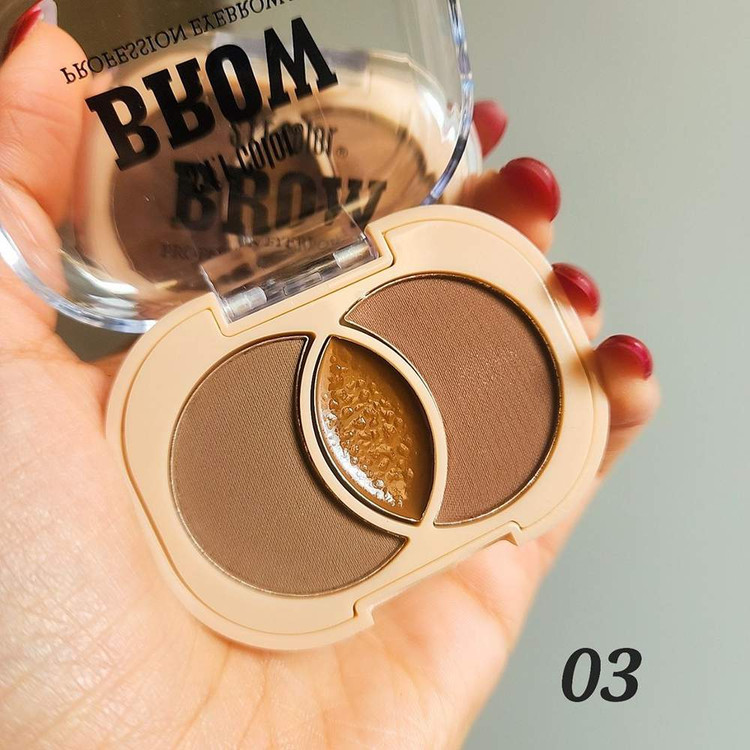 کیت سایه و کرم ابرو S.F.R وزن 3.3 گرم