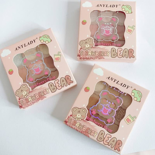 پالت سایه 9 عددی مدل خرسی