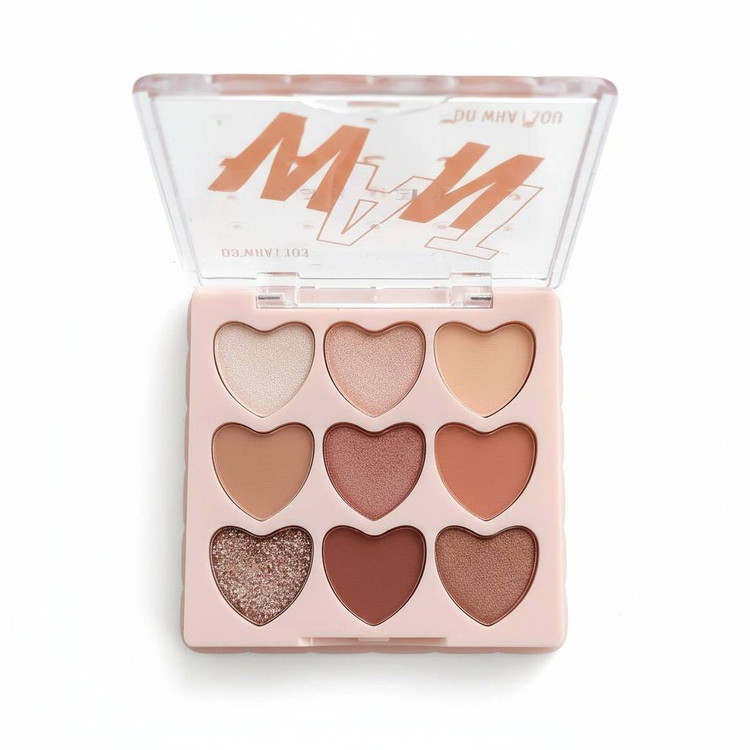 پالت سایه 9 عددی مدل قلبی