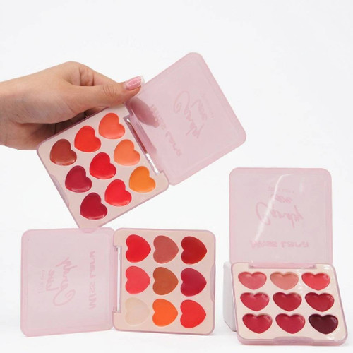 پالت رژ لب 9 تایی میس لارا مدل CANDY