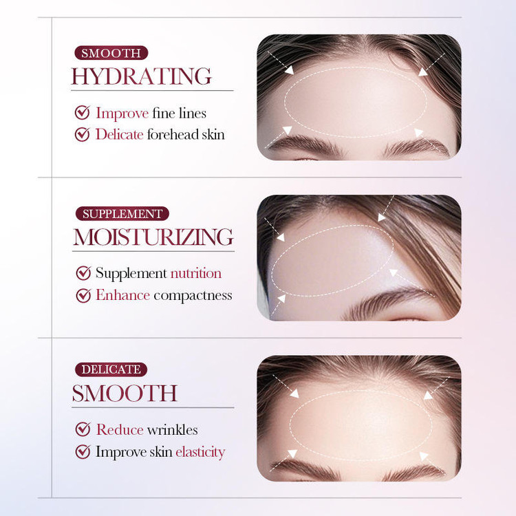 ماسک ورقه ای پیشانی ضد چروک کلاژن سادور حجم 6 میل