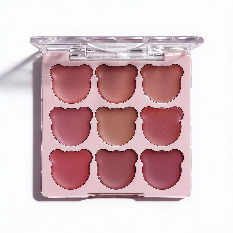 پالت رژ لب 9 تایی آرت اسکین مدل خرسی