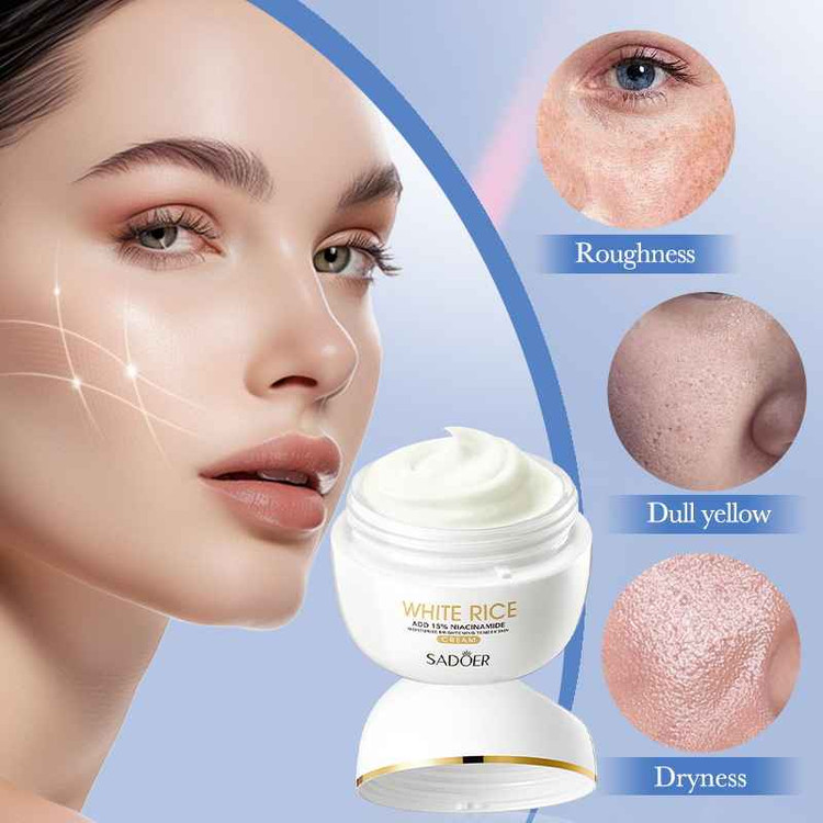 کرم آبرسان و روشن کننده برنج سادور وزن 50 گرم SADOER