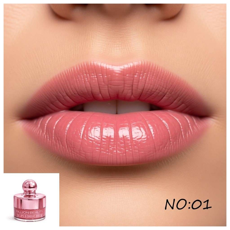 موس لب و رژگونه کرمی بیلیون بیوتی مدل VELVET وزن 10 گرم
