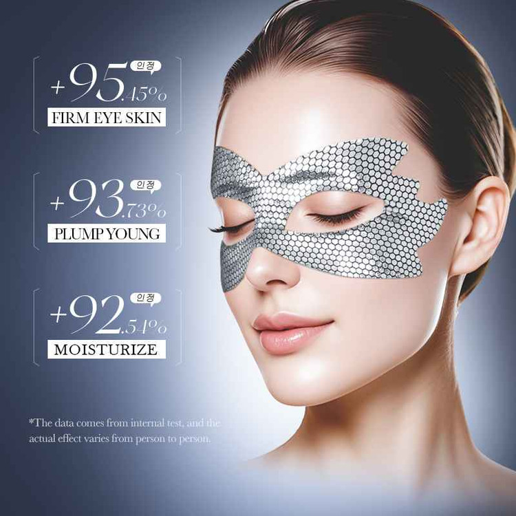 ماسک زیر چشم ورقه ای ضد چروک کافئین سادور مدل لانه زنبوری وزن 7.5 گرم