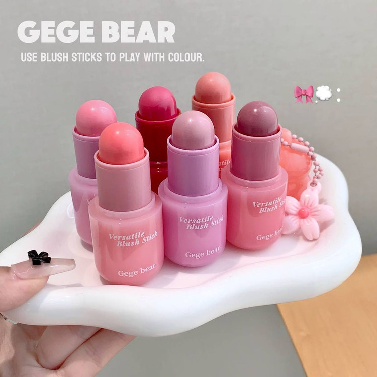 رژگونه استیکی گی گی بیر مدل versatile وزن 3.8 گرم GEGE BEAR