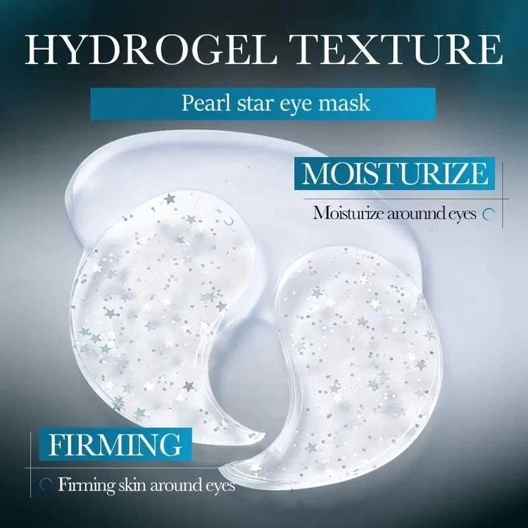 ماسک زیر چشم ضد چروک سادور مدل کلاژن و مروارید بسته 60 عددی