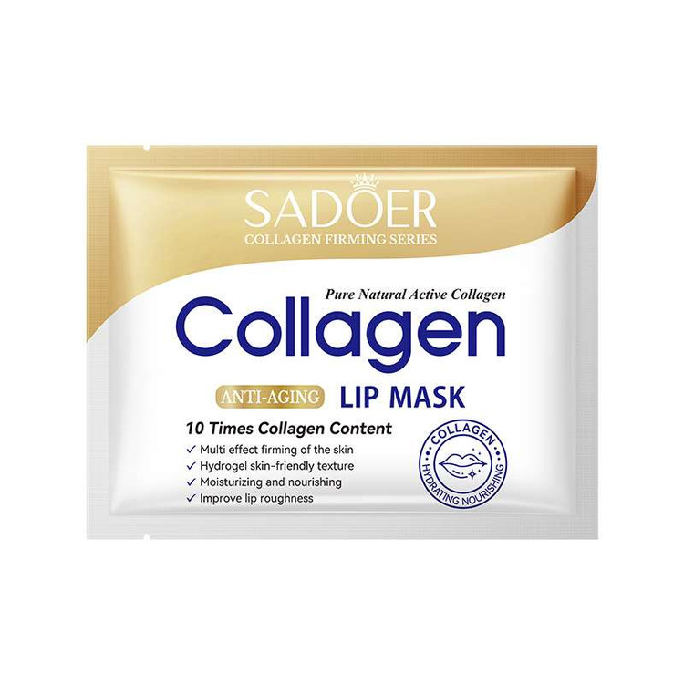ماسک زیر چشم ورقه ای ضد چروک سادور مدل کلاژن وزن 7.5 گرم