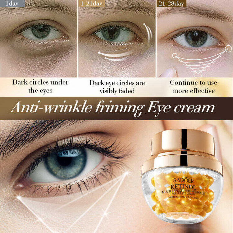 کرم دور چشم ضد چروک و فیلر سادور مدل رتینول حجم 35 میل