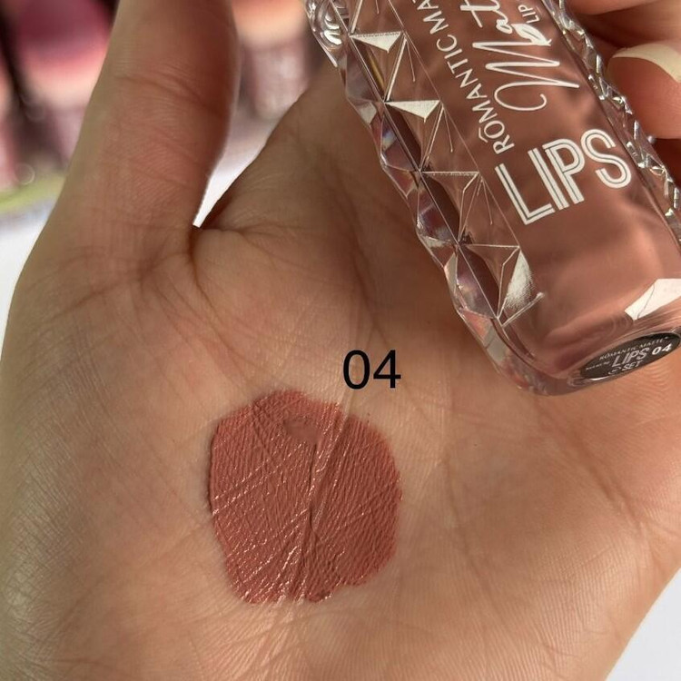 رژ لب مایع رومانتیک میت حجم 8 گرم