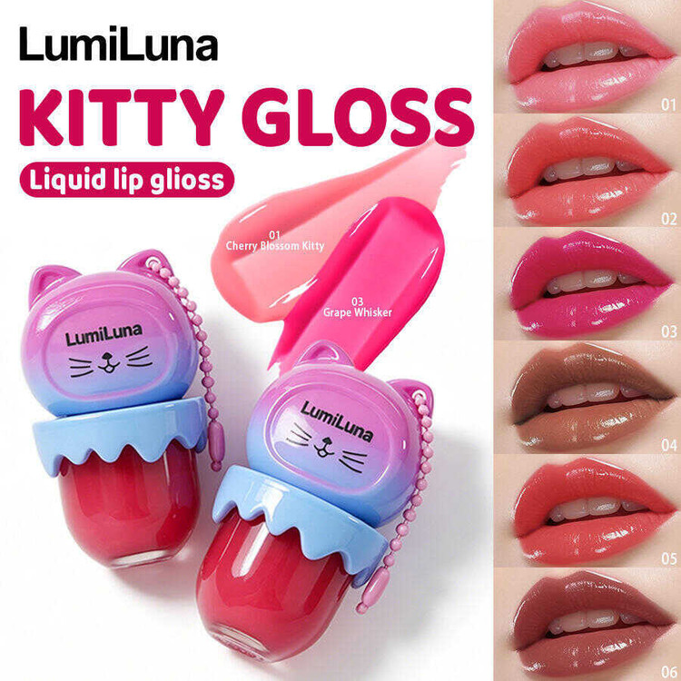 رژ لب مایع لومی لونا مدل Kitty gloss وزن 4.2 گرم