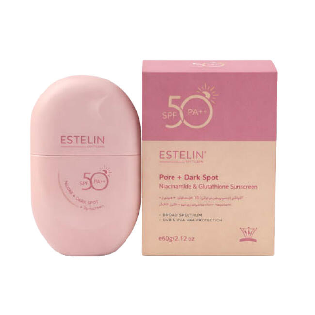 کرم ضد آفتاب ضد لک استلین مدل نیاسینامید وزن 60 گرم SPF50