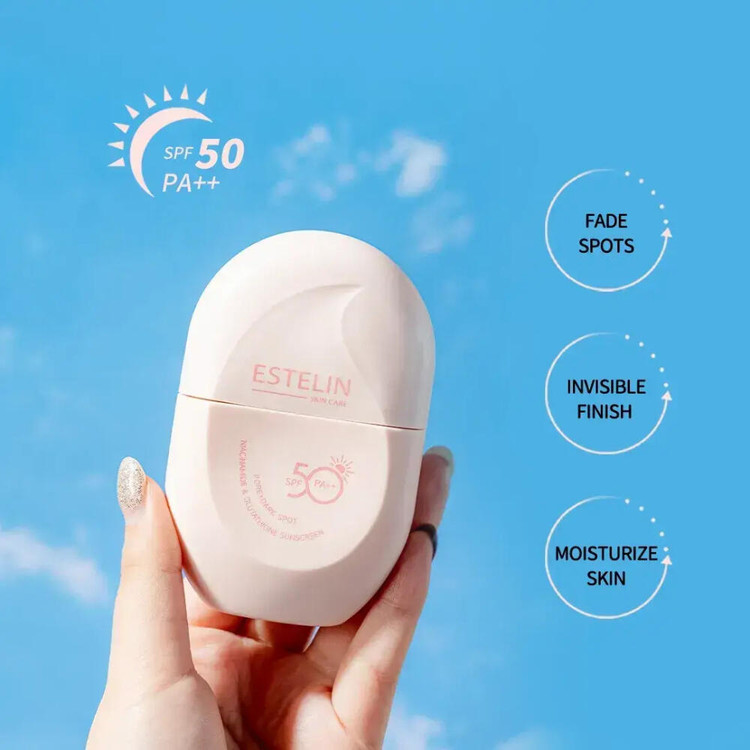 کرم ضد آفتاب ضد لک استلین مدل نیاسینامید وزن 60 گرم SPF50