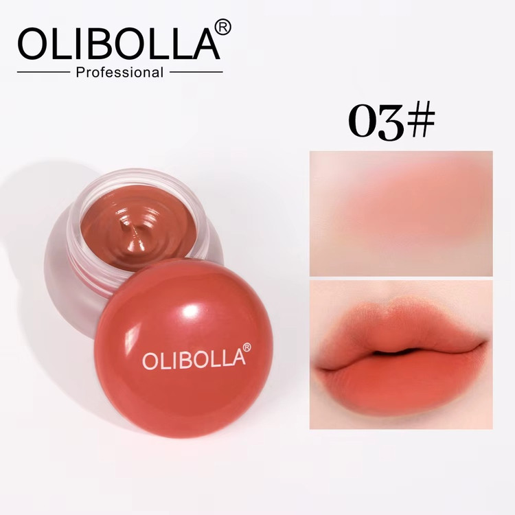 رژگونه کرمی و موس لب اولیبولا مدل Bottle Mud وزن 5 گرم