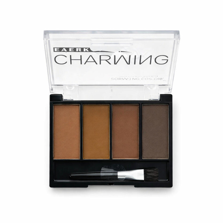 پالت سایه ابرو چهار رنگ رومانتیک کالر مدل CHARMING