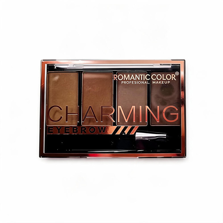 پالت سایه ابرو چهار رنگ رومانتیک کالر مدل CHARMING