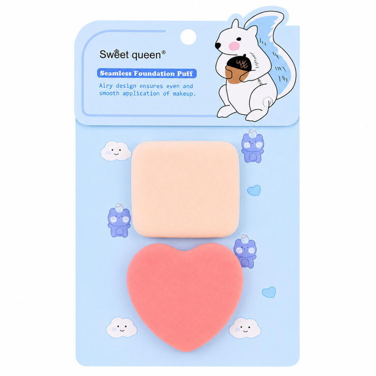 پد آرایشی دو تکه Sweet Queen مدل Seamless Foundation