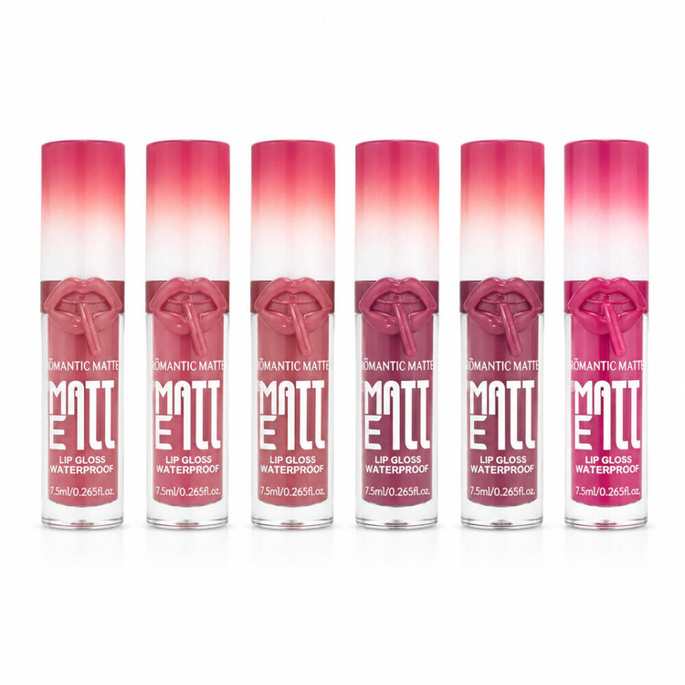 رژ لب مایع رومانتیک میت مدل LIP حجم 7.رژ لب مایع رومانتیک میت مدل LIP حجم 7.5 میل5 میل