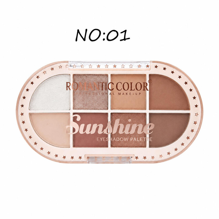 پالت سایه چشم رومانتیک کالر مدل Sunshine بسته 8 عددی